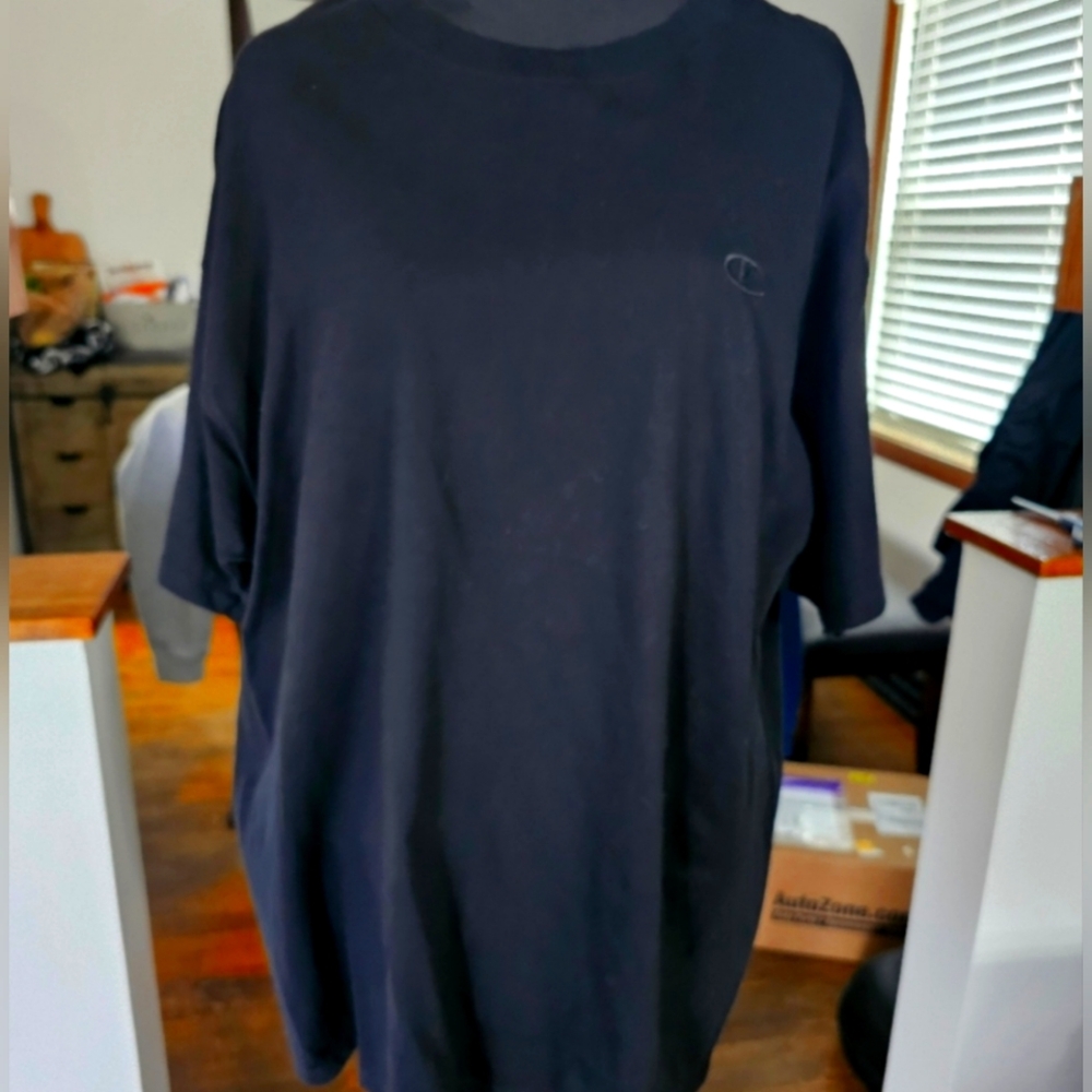 Champion Black T-Shirt NWT (Unisex)